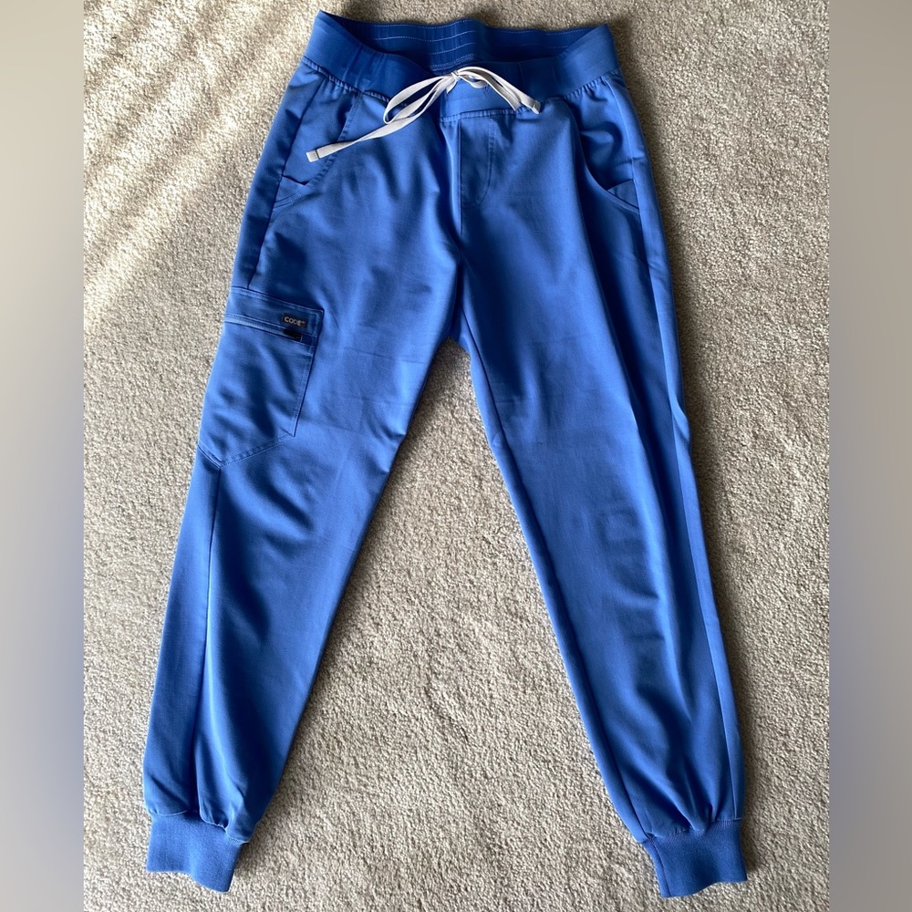 Codenxt Arctic Ceil Blue Fit Joggers - Scrubs